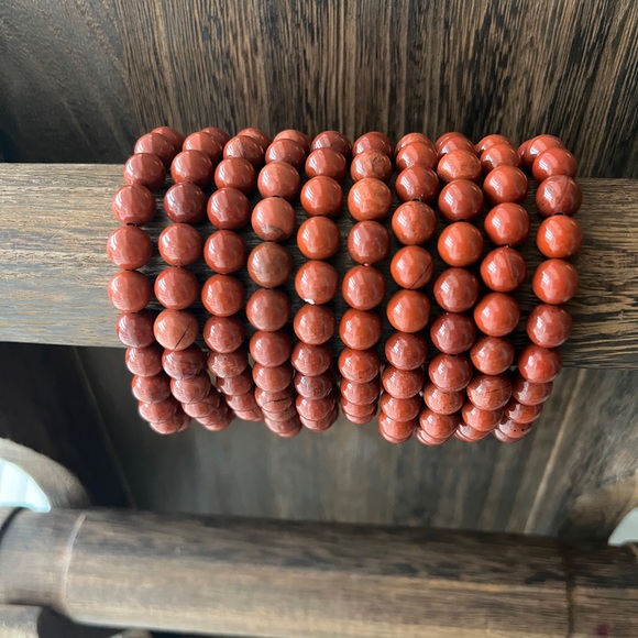 Red Jasper bracelet (one) - Picture 4 of 5